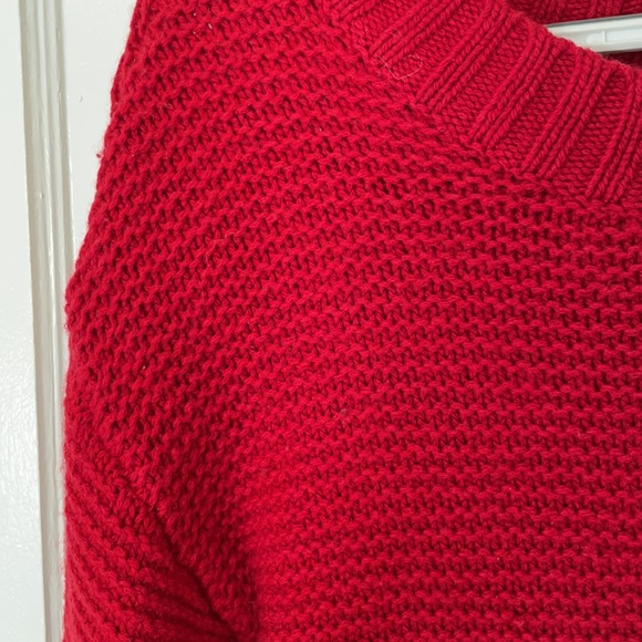 Red Pendleton Sweater - Picture 3 of 4